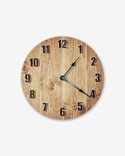 Handmade Wooden Mechanical Clock with Gears
