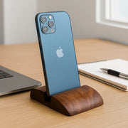 Handmade Walnut Smart Phone Holder