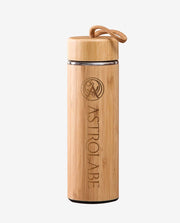 Wooden Spice Box with Compartments and Lid