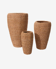 Decorative Woven Storage Basket with Handles
