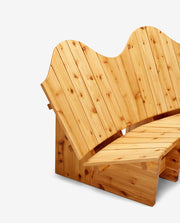 Outdoor Garden Relaxing Chair with Wooden Frame