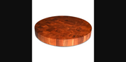 Premium Round Wooden Butcher Block – Acacia Cutting Board for Kitchen & Serving