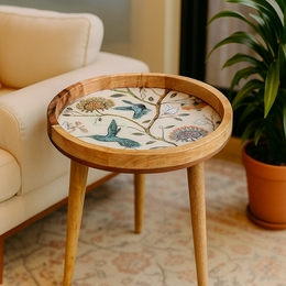 Hummingbird Handmade Side Table 14